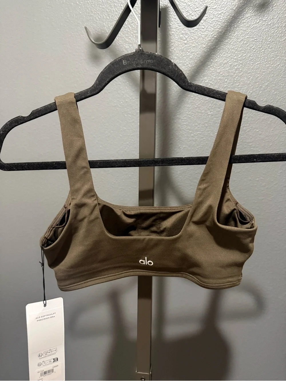 ALO Yoga Softsculpt Precision Bra - Espresso (NWT)